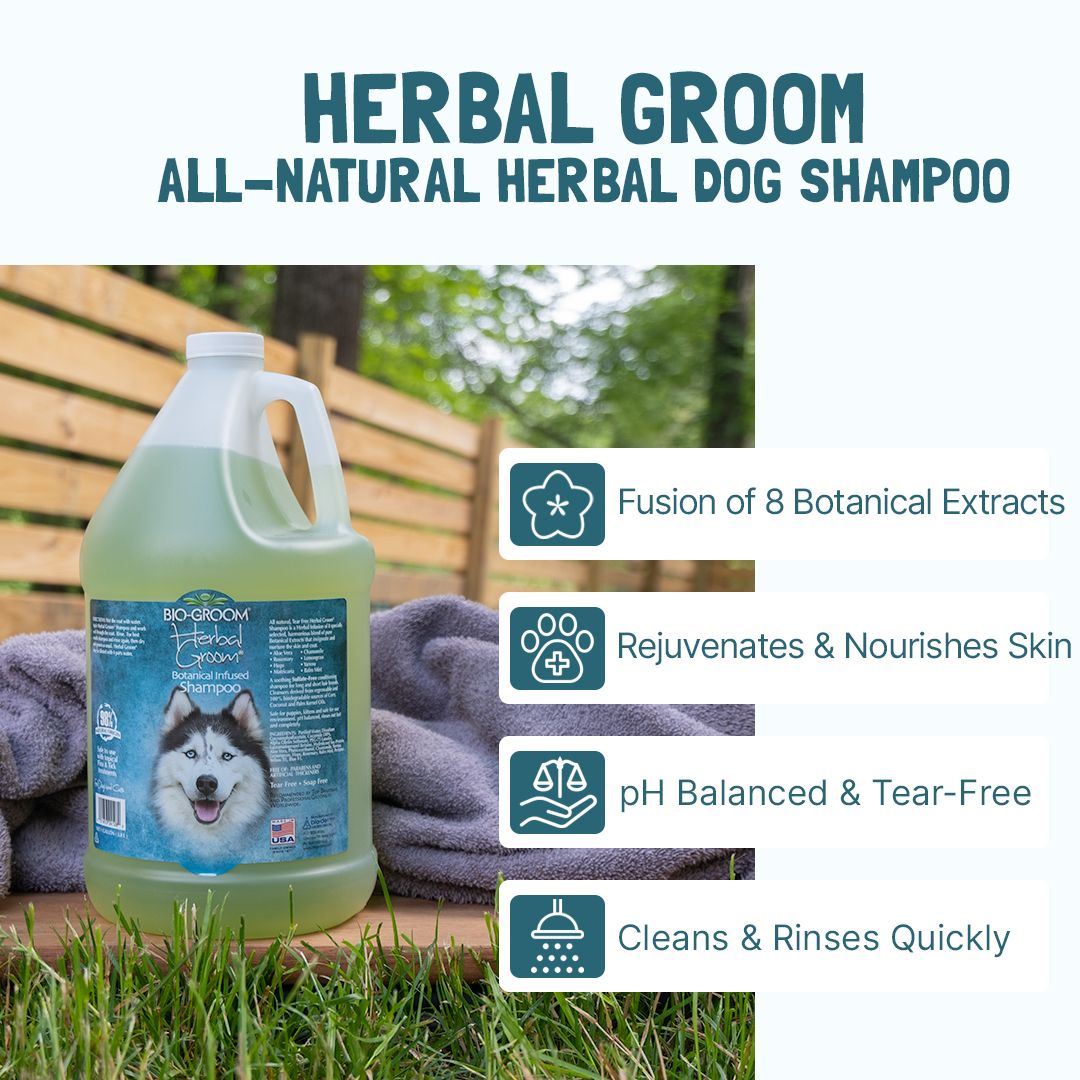 Bio-Groom Herbal Groom® shampoo 12oz/355ml