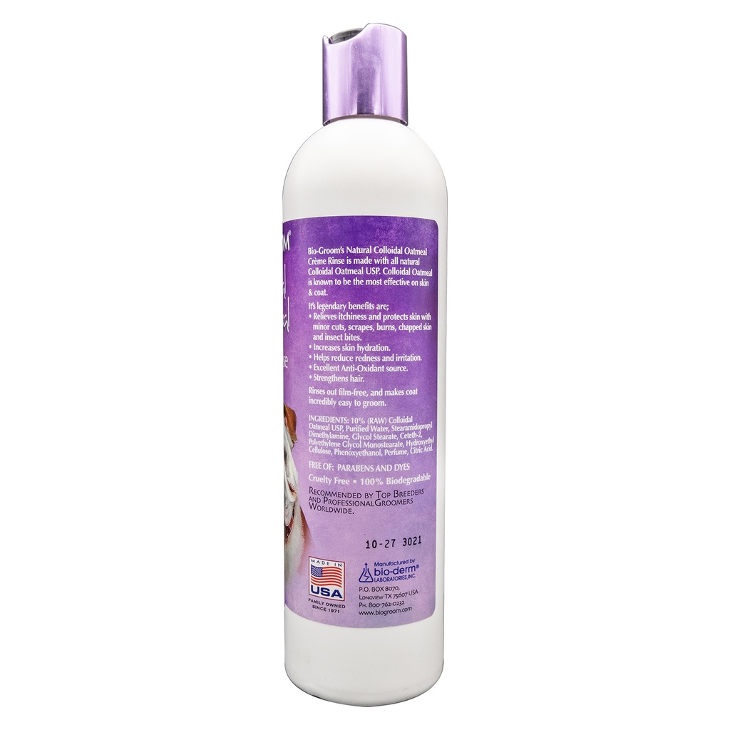 Bio-Groom Natural Oatmeal Anti-Itch hoitoaine 12oz/355ml