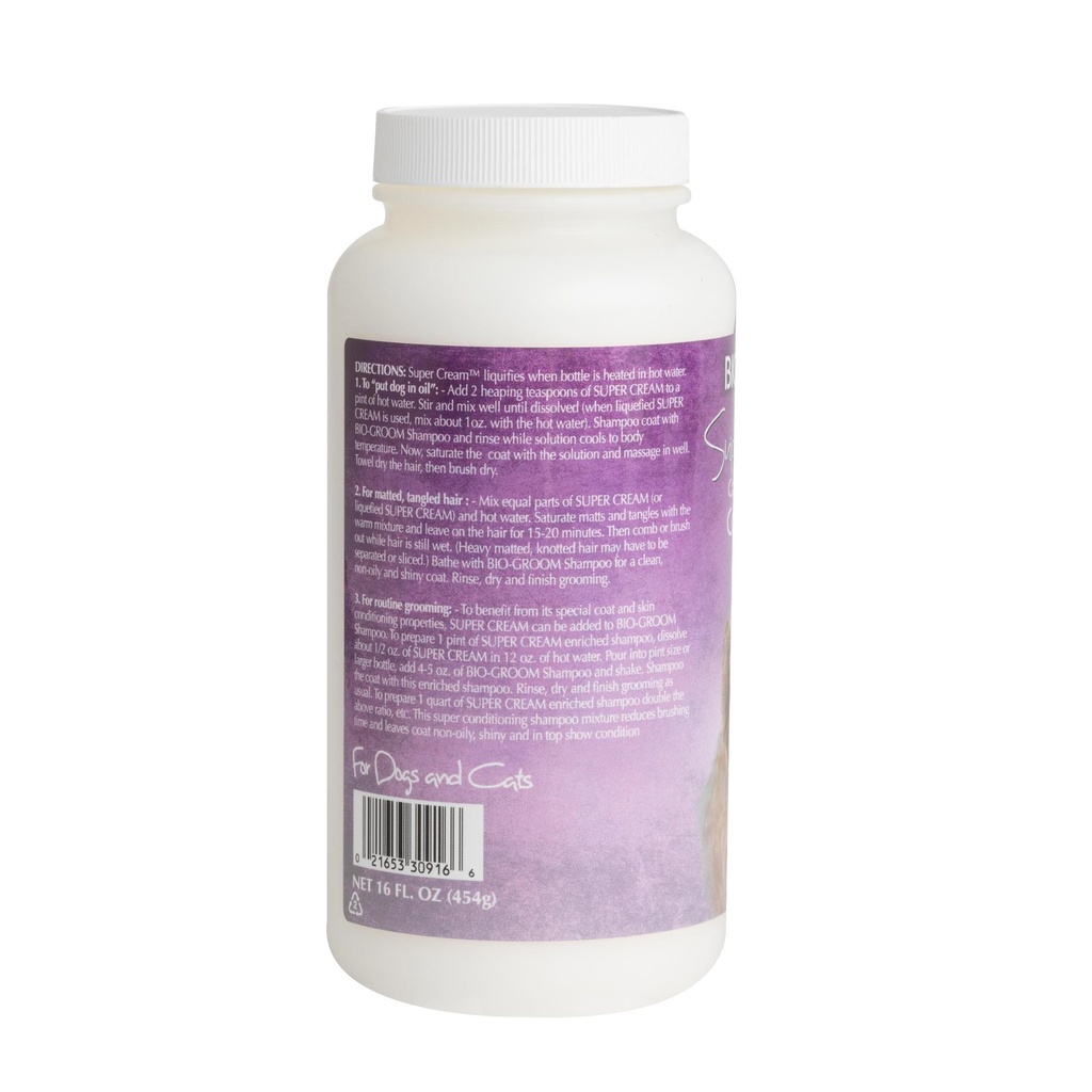 Bio-Groom Super-Cream™ hoitotiiviste 16oz/475 ml