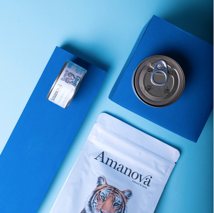 Amanova cat adult 07 Tonnikala file liemessä 70 g purkki