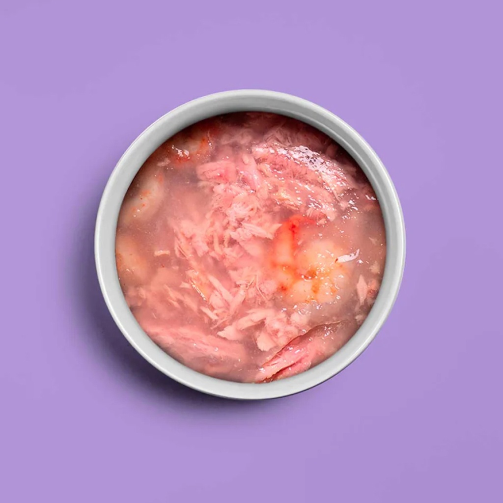 Amanova cat adult 10 Tonnikala & katkarapu hyytelössä 70 g purkki