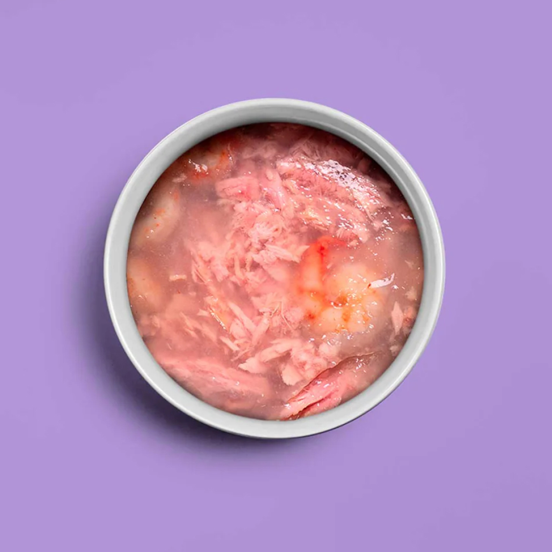 Amanova cat adult 10 tuna & shrimp in jelly 70 g jar