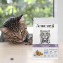Amanova cat adult Sterilised valkoinen kala & kurpitsa viljaton 1,5 kg