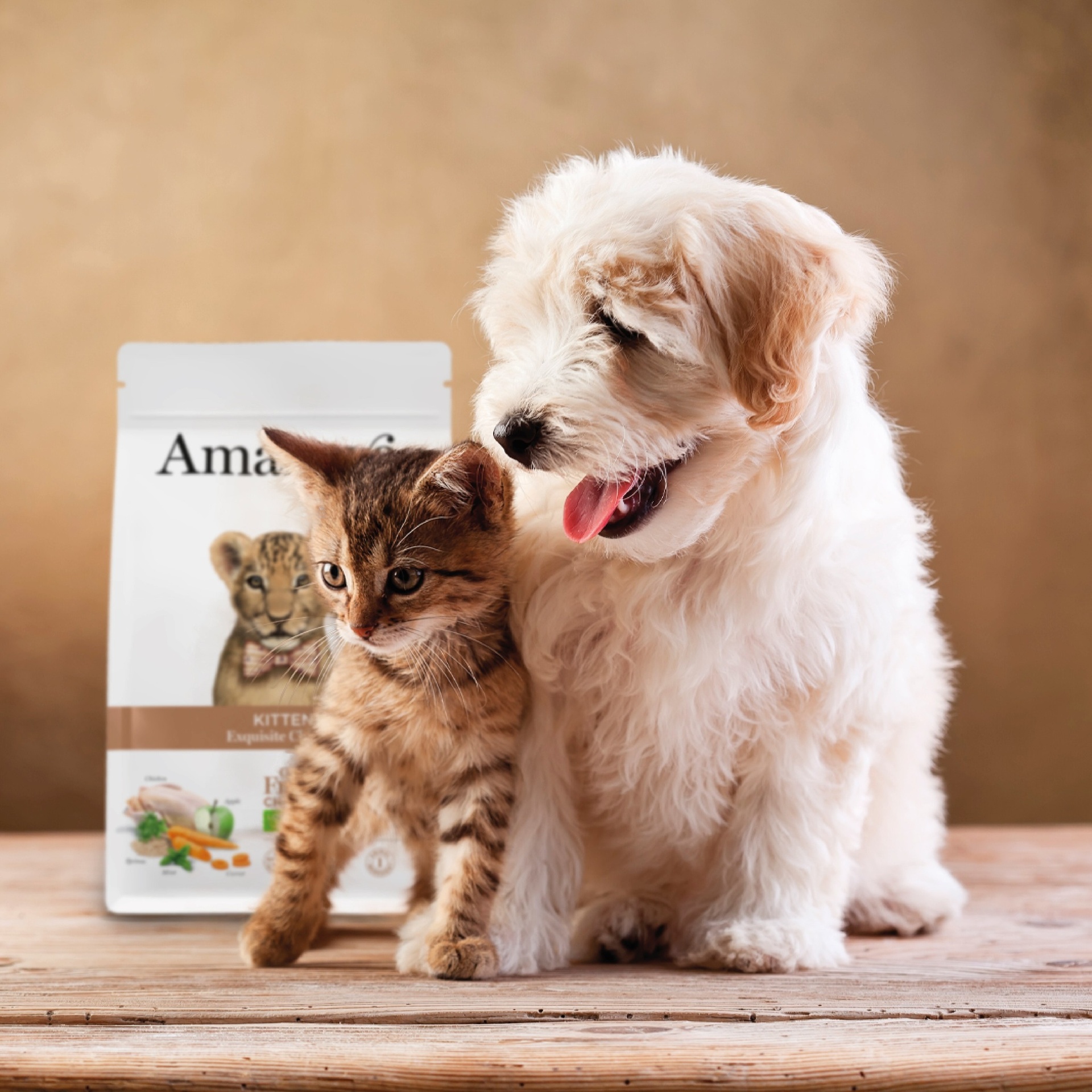 Amanova cat kitten kana & kvinoa low grain 300 g