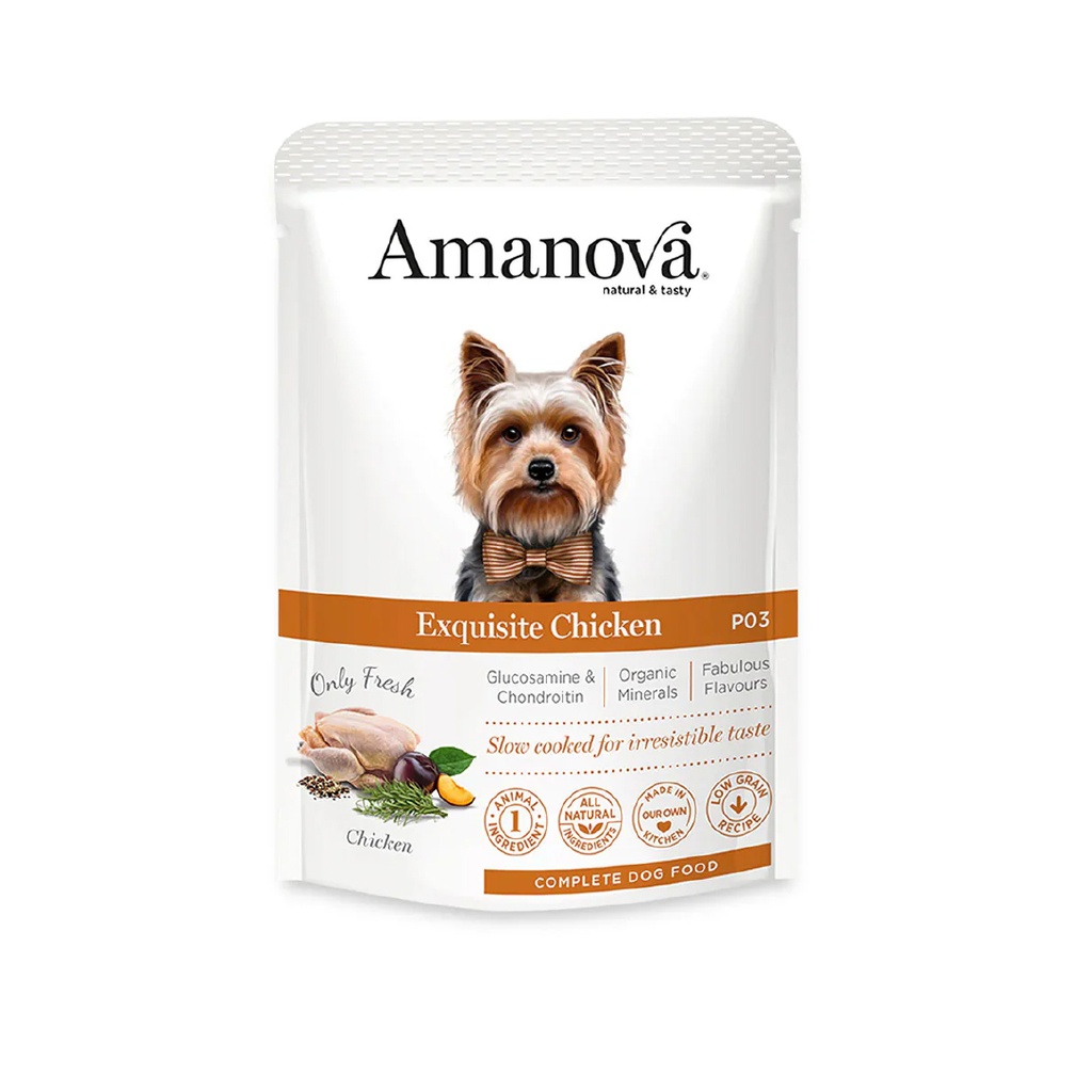 Amanova dog adult Exquisite kana 100 g pouch