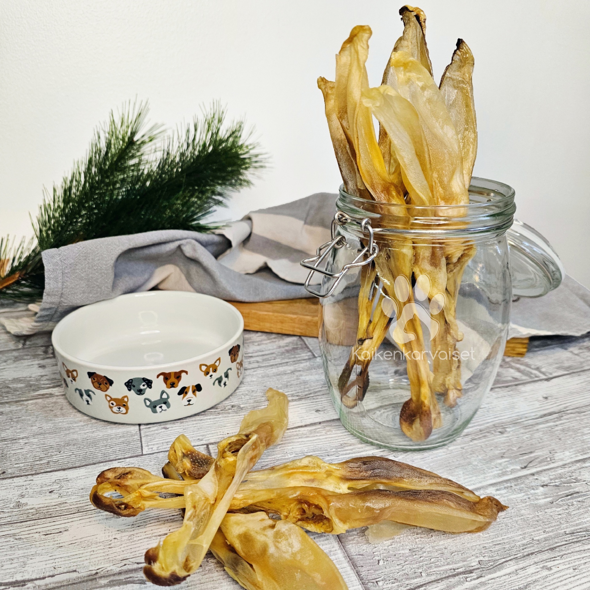 Kaikenkarvaiset Jäniksen korvat 100g