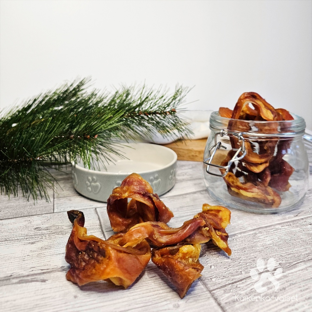 Kaikenkarvaiset Possun korvasiivu 250g