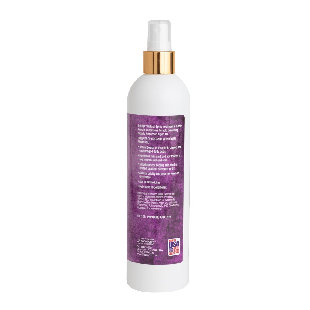 Bio-Groom Indulge™ Argan Oil hoitosuihke 12oz/355 ml
