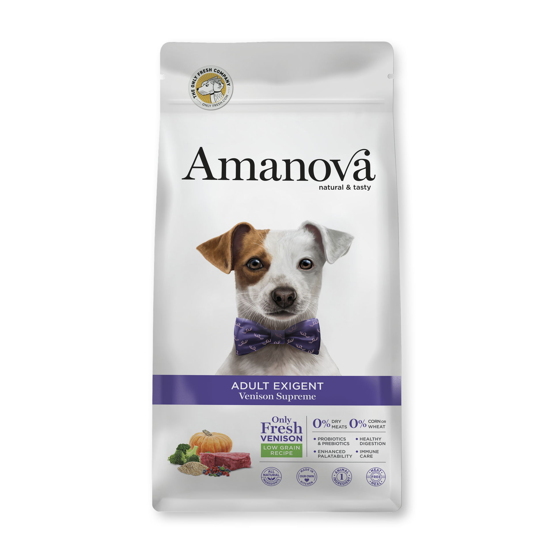 Amanova dog adult Exigent Rådjur 2 kg