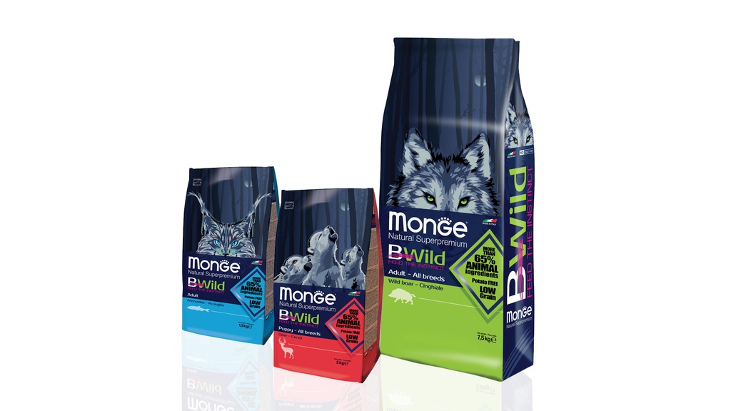 Monge dog adult BWild low grain villisika 2,5kg