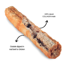 Chewllagen naudanmakuinen medium pururulla 2kpl 12,5 cm 20mm beef