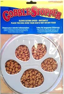 SnuggleSafe GobbleStopper Slow Feeder hotkimisen estoon 18 cm kiekko