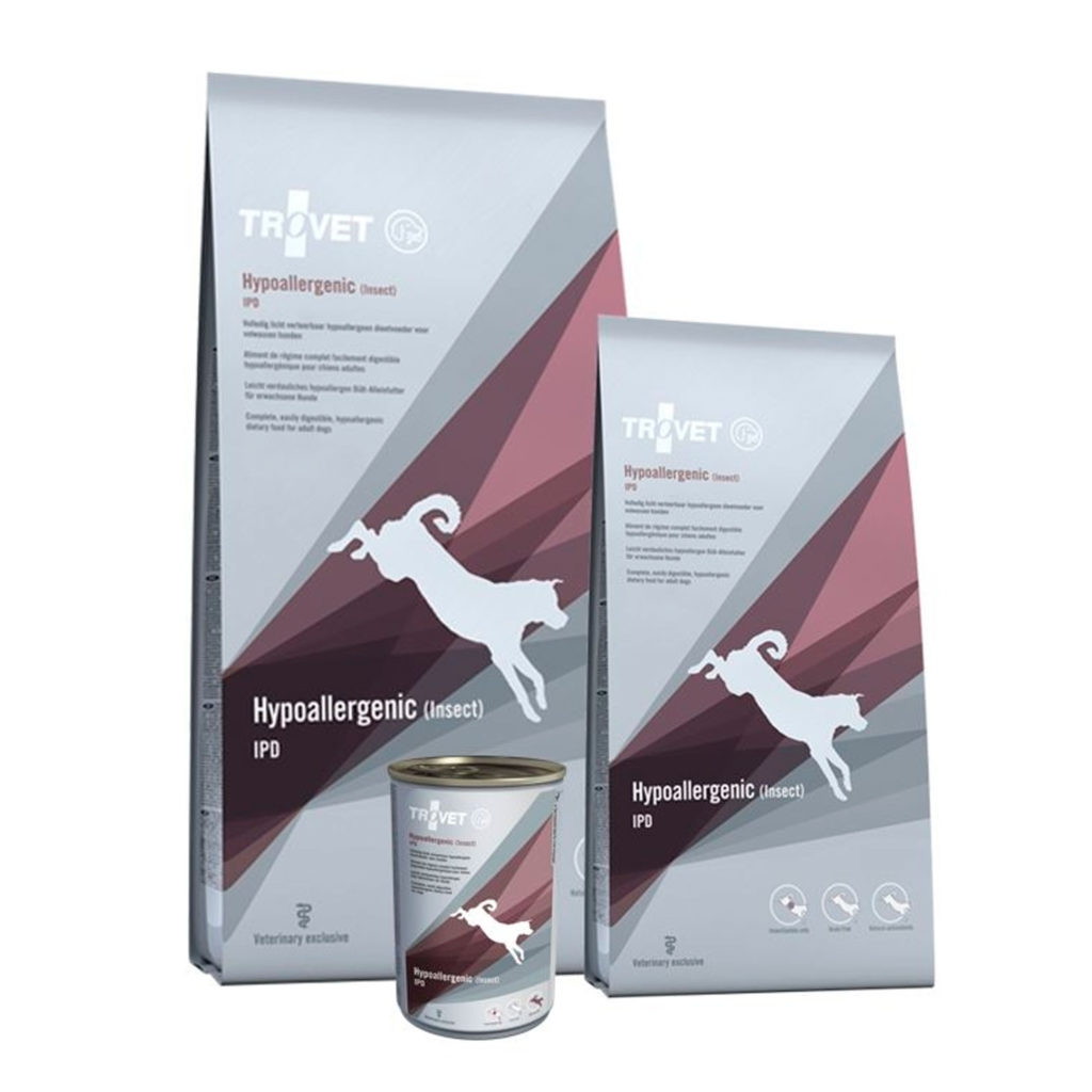Trovet IPD Hypoallergenic dog 400g (insect-potato)