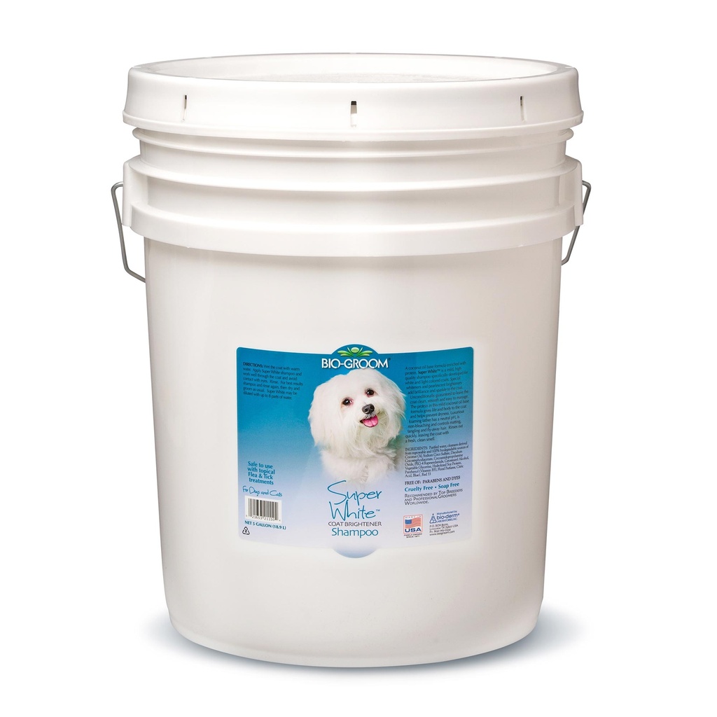 Bio-Groom Super White™ shampoo 5 gallons (18,9l)