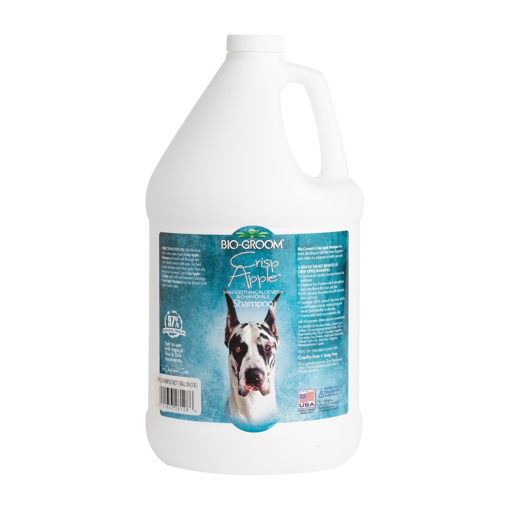 Bio-Groom Crisp Apple™ shampoo gallona (3,8l)