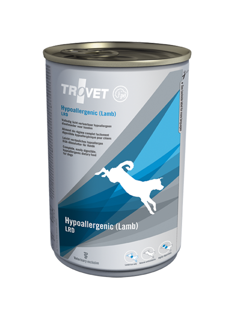 Trovet LRD Hypoallergenic dog 400g (lambaliha)