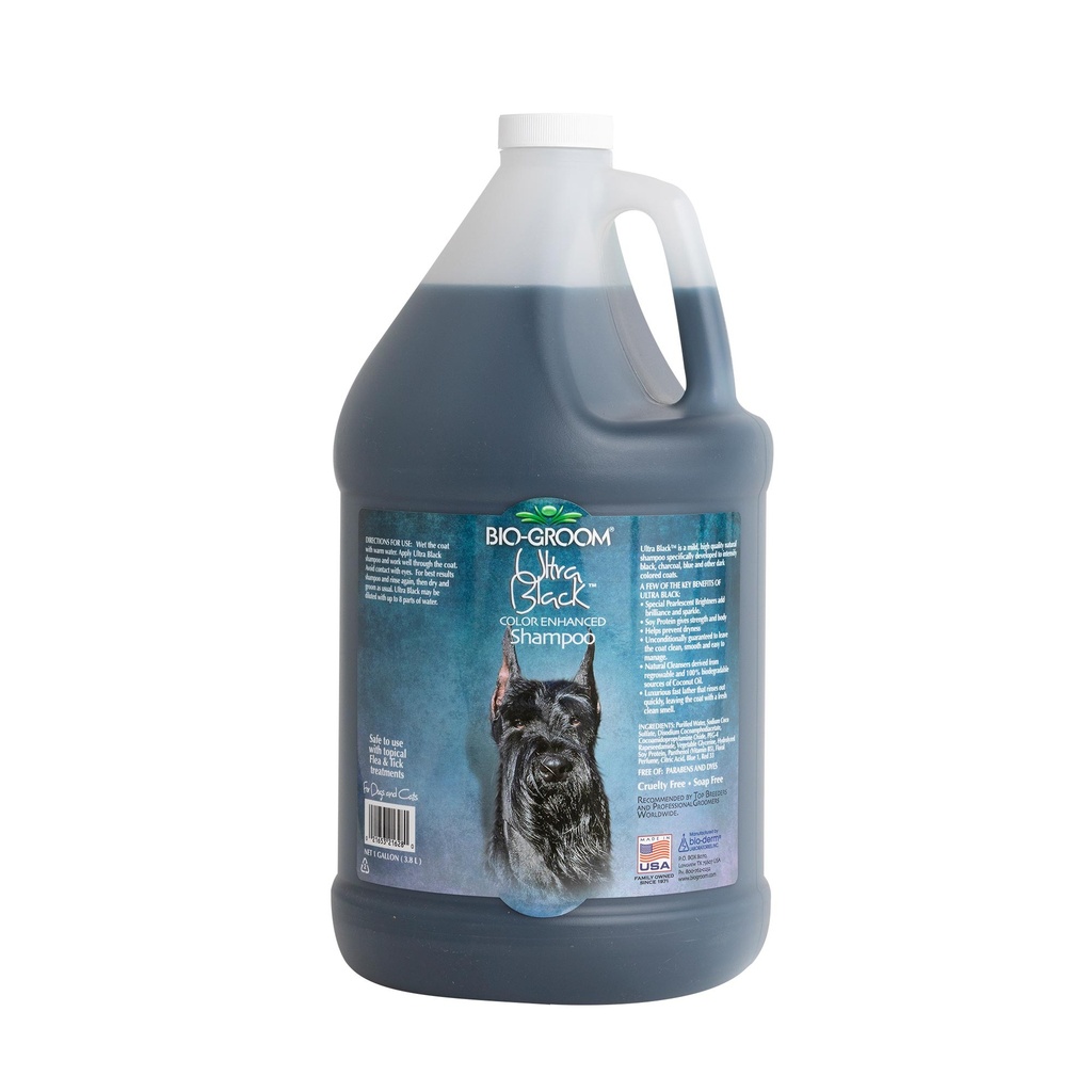 Bio-Groom Ultra Black™ shampoo gallonit (3,8 l)