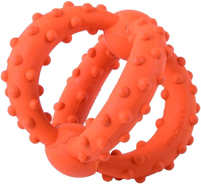 Major Dog DUMMY Greifball Krake - noutopallo Mustekala Large 32,5 cm x 30 cm