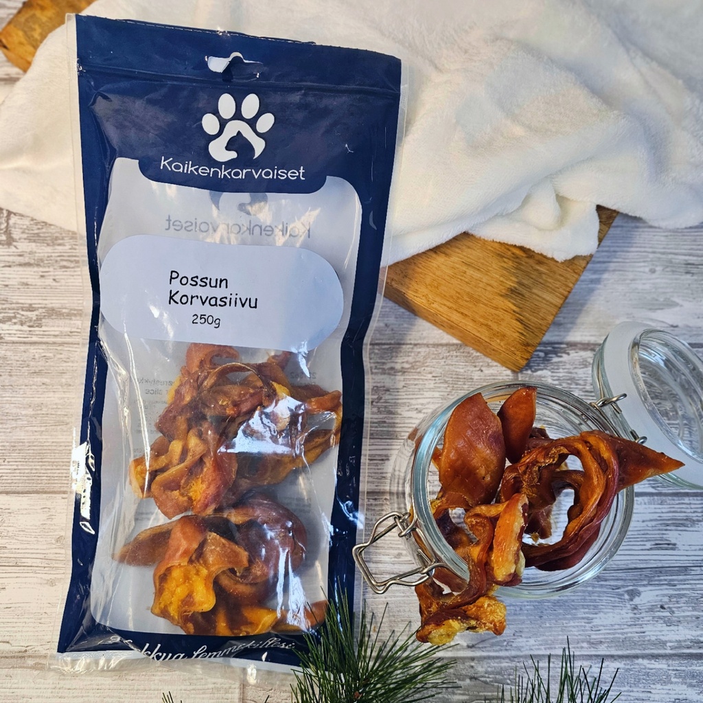 Kaikenkarvaiset Seakorvi viilud 250g