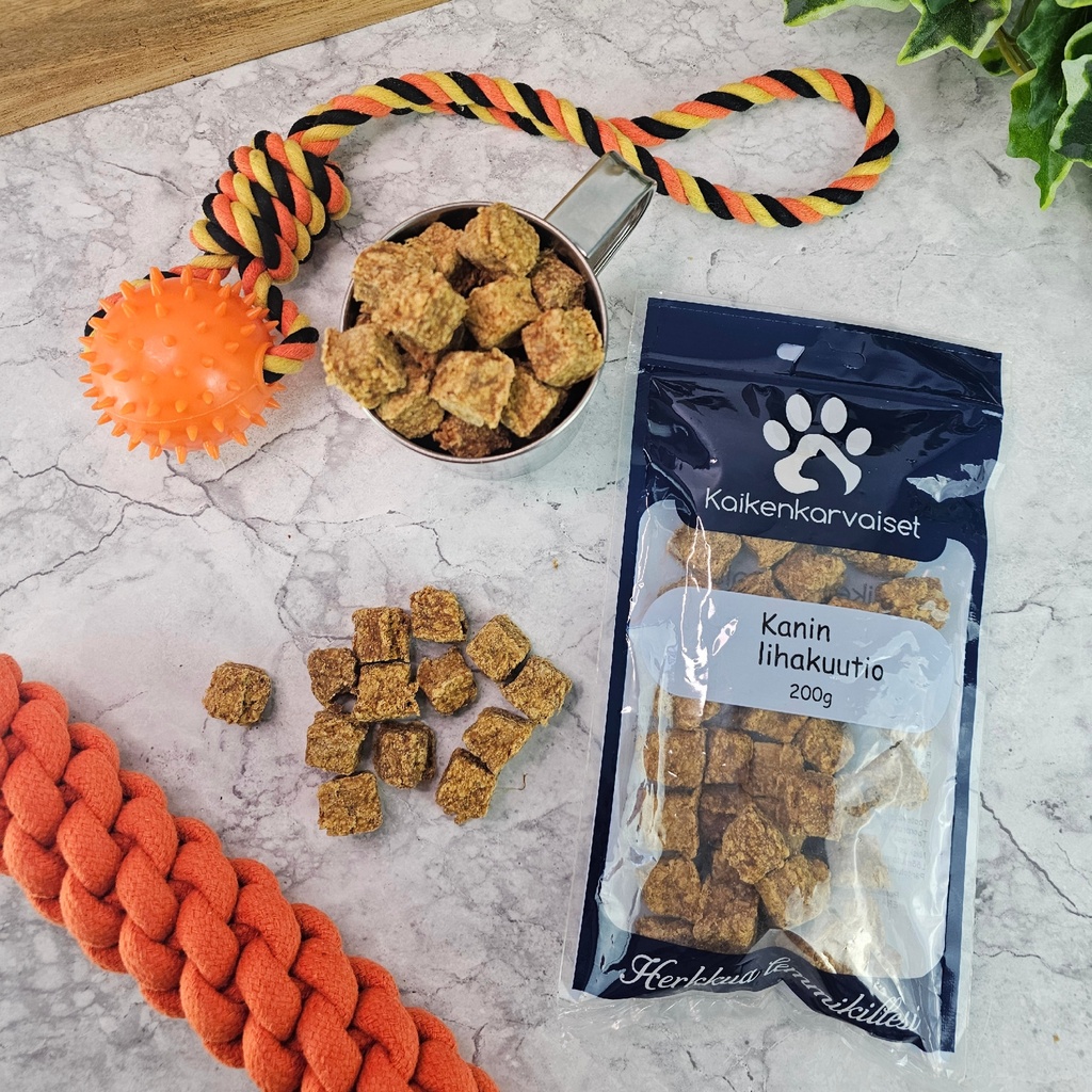 Kaikenkarvaiset Jäneliha kuubikud 100g