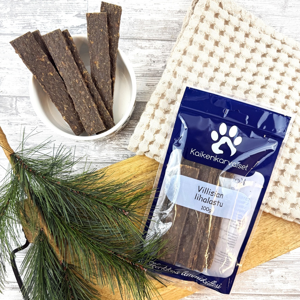 Kaikenkarvaiset Villisian lihalastu 100g