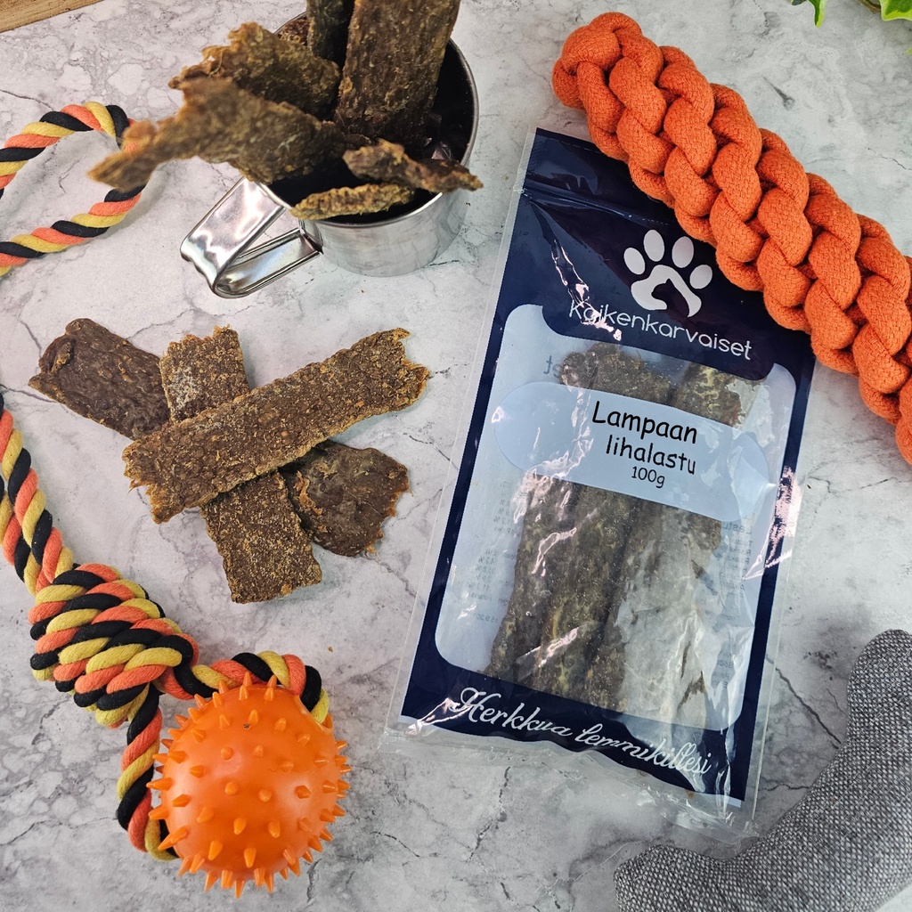 Kaikenkarvaiset Lampaan lihalastu 100g