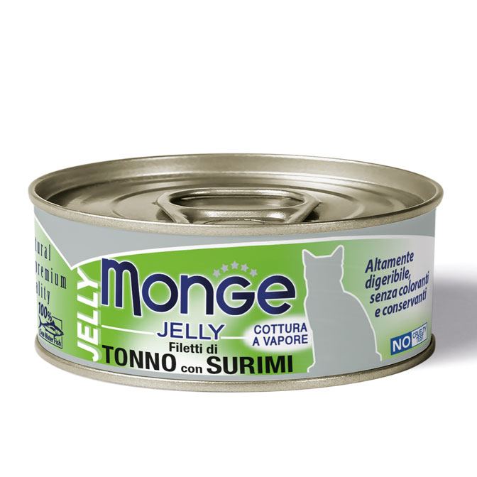 Monge cat adult Tarretis Tuunikala ja Surimi 80g purk