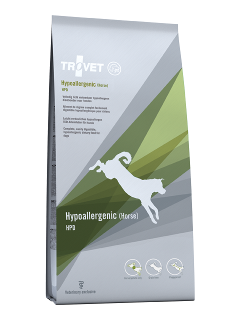 Trovet HPD Hypoallergenic dog 3kg (hobune) 