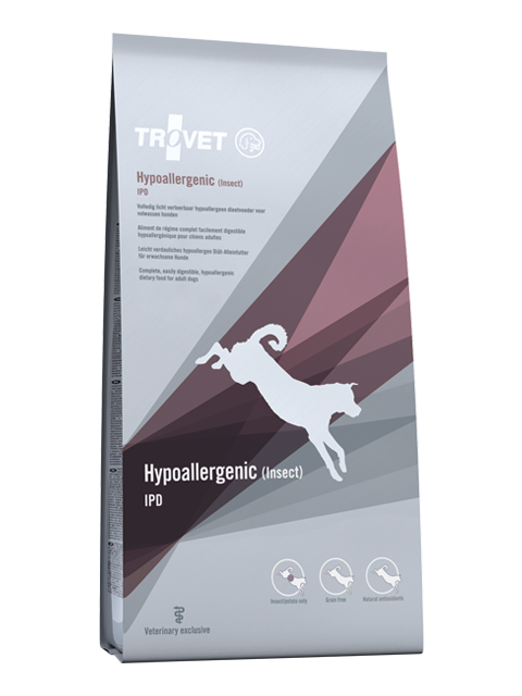 Trovet dog IPD Hypoallergenic 3kg (hyönteinen)