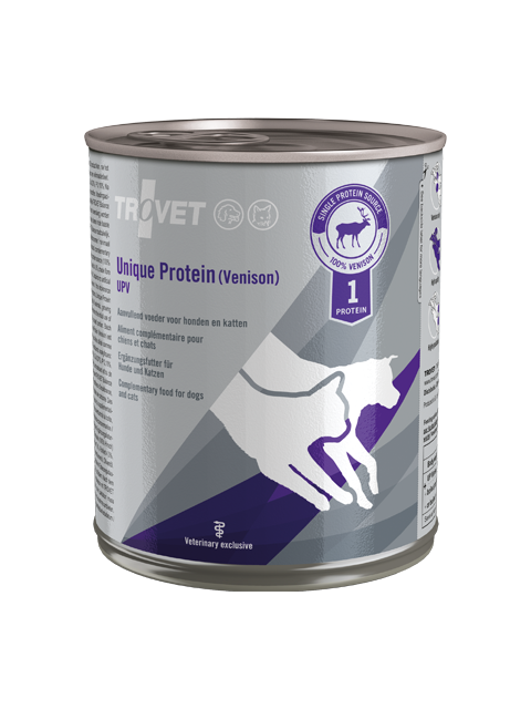 Trovet dog/cat UPV Unique protein 800g (hirv)