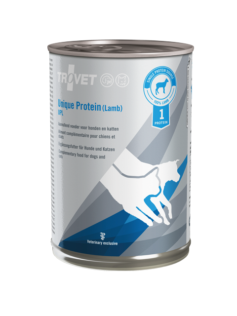 Trovet dog/cat UPL Unique protein 400g (lammas)