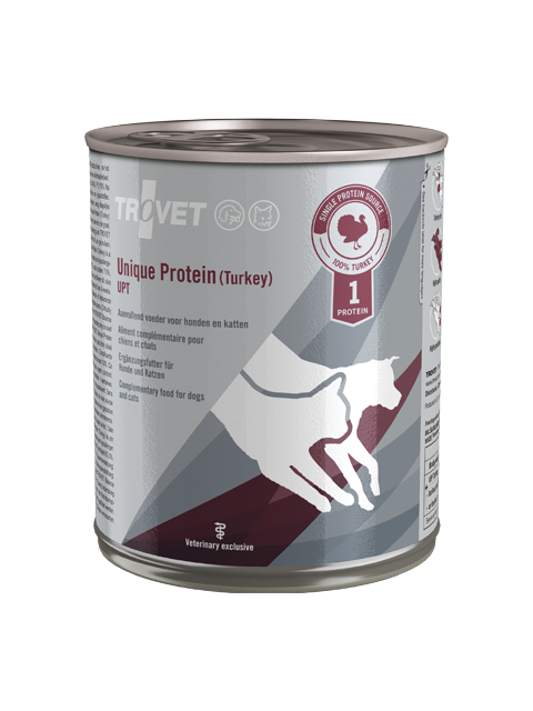 Trovet dog/cat UPT Unique protein 800g (turkey)