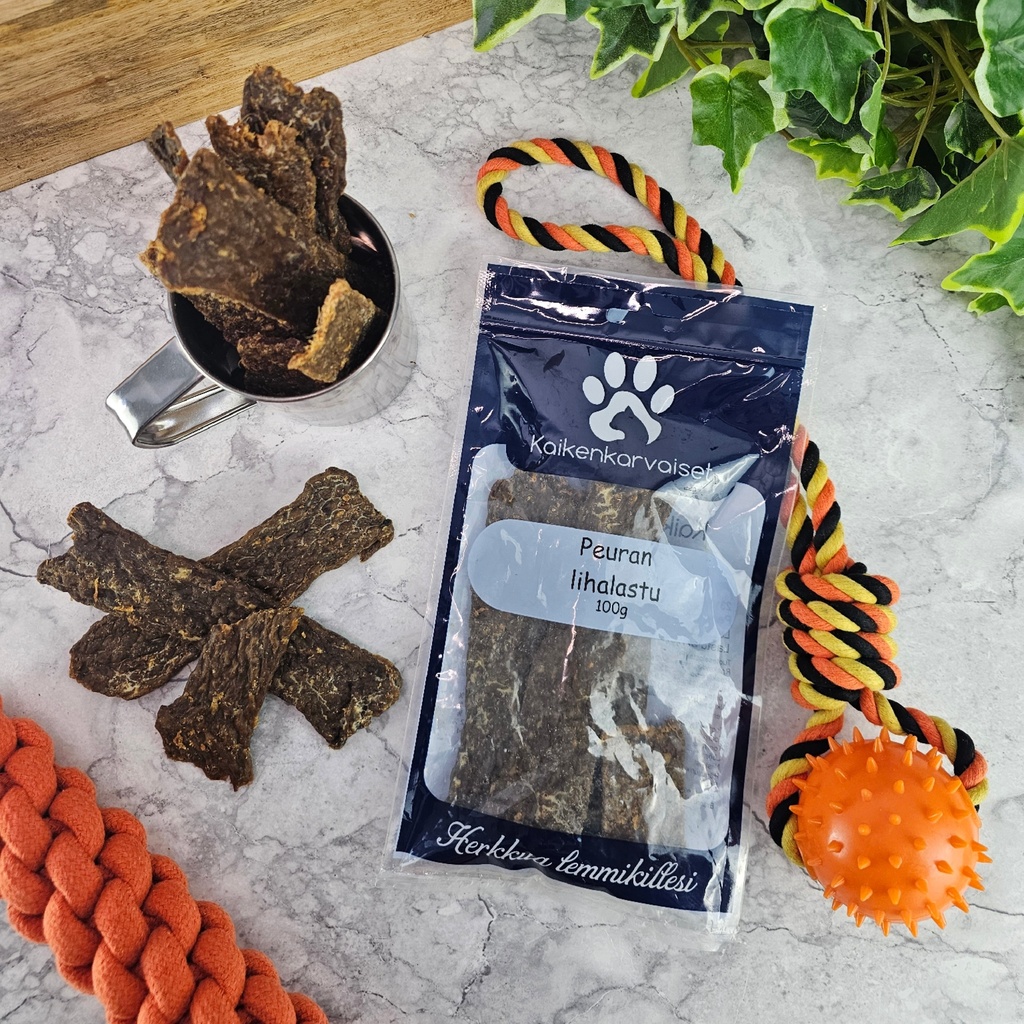 Kaikenkarvaiset Venison Meat Chips 100g