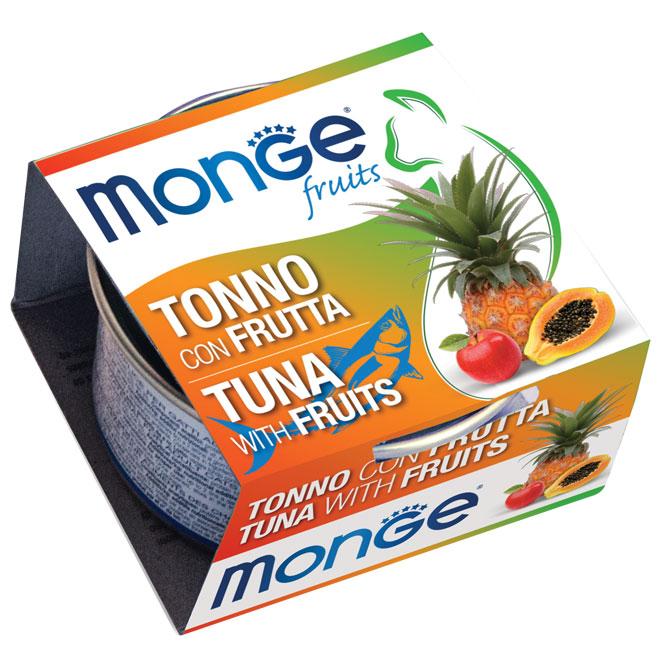Monge cat adult Fruits Tonfisk-Frukt 80g burk