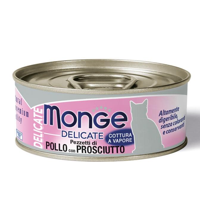 Monge cat adult Delicate Kana-Sink 80g purk
