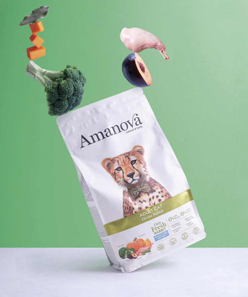 Amanova cat adult Rabbit & pumpkin grain-free 1.5 kg
