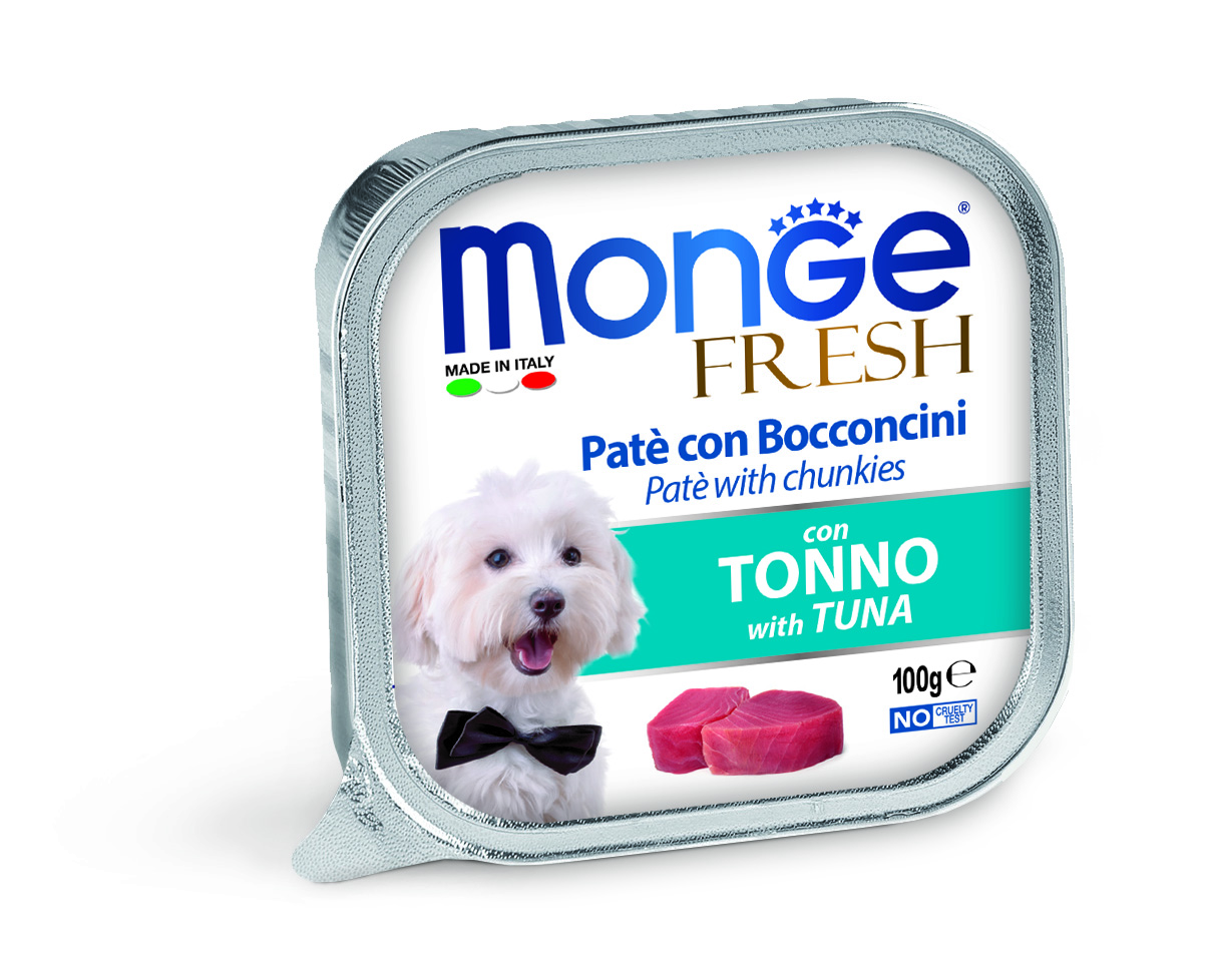 Monge dog adult Fresh tonnikala 100g vuoka