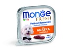Monge dog adult Fresh Duck 100g tray