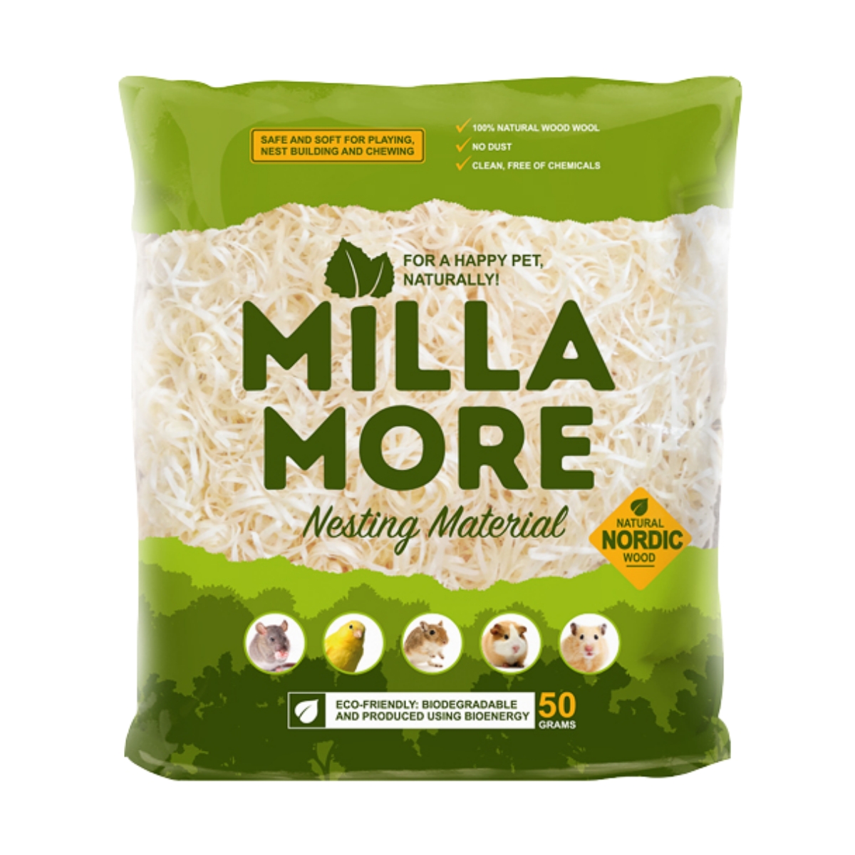 Millamore Nesting Pesämateriaali 50g