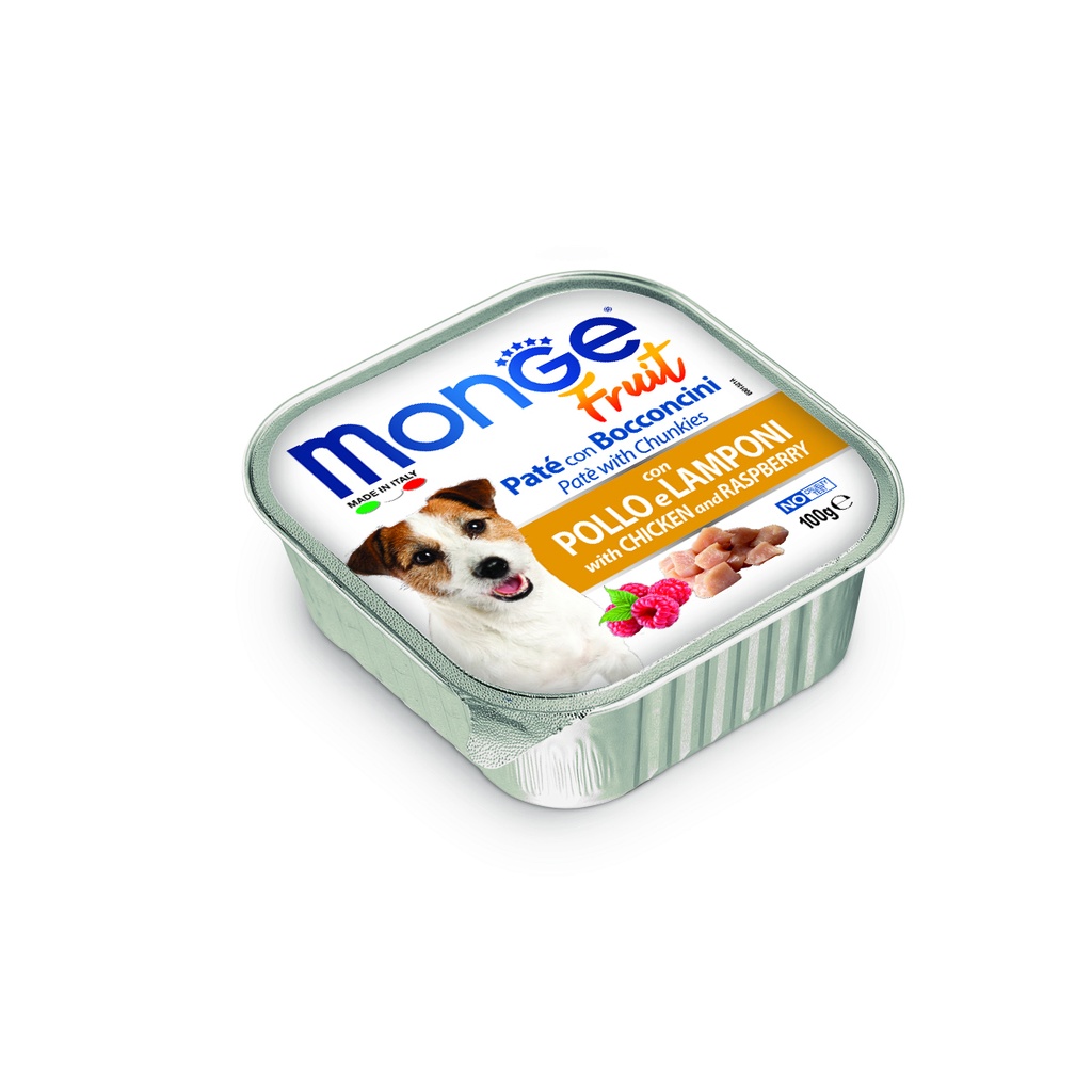 Monge dog adult Fruit Kana-vaarikas 100g