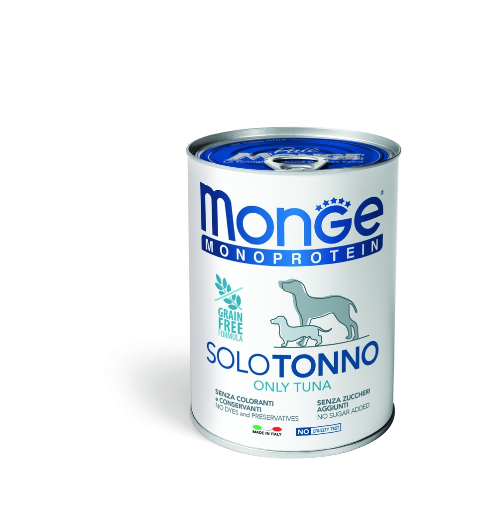 Monge dog adult Monoprotein Tonfisk 400g