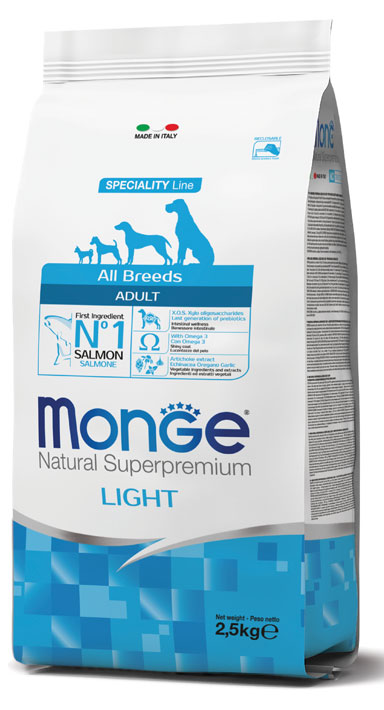 Monge dog adult Natural Superpremium lamm-ris-potatis 2,5kg