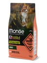 Monge Cat Adult BWild Grain Free Lax-Ärt 1,5 kg