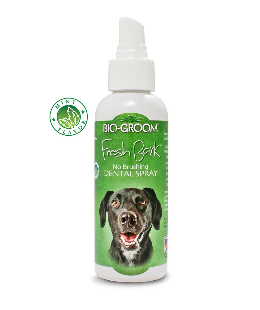 Bio-Groom Fresh Bark Dental Spray Mynta 4oz/112g