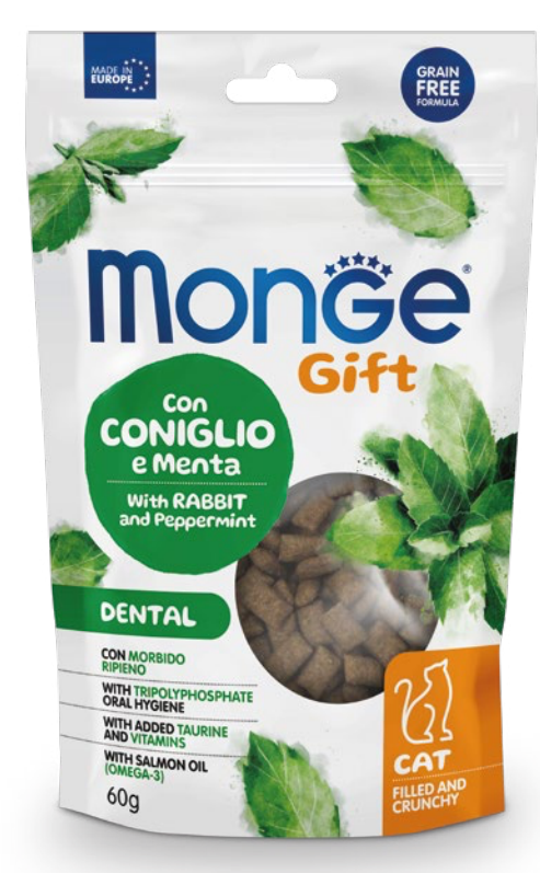 Monge Gift Fill Dental Rabbit Peppermint 60 g
