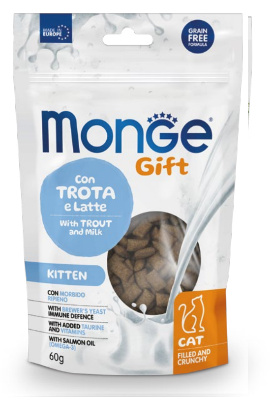 Monge Gift Fill Kitten Torsk Mjölk 60 g