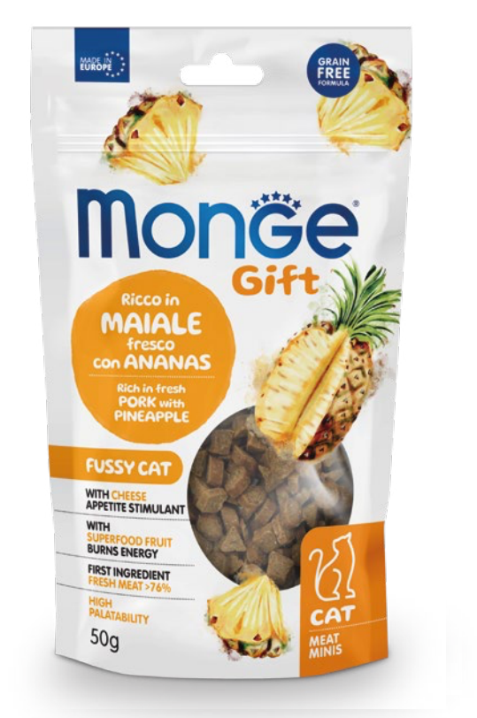 Monge Gift Meatmin Fussy Flask Ananas 50 g