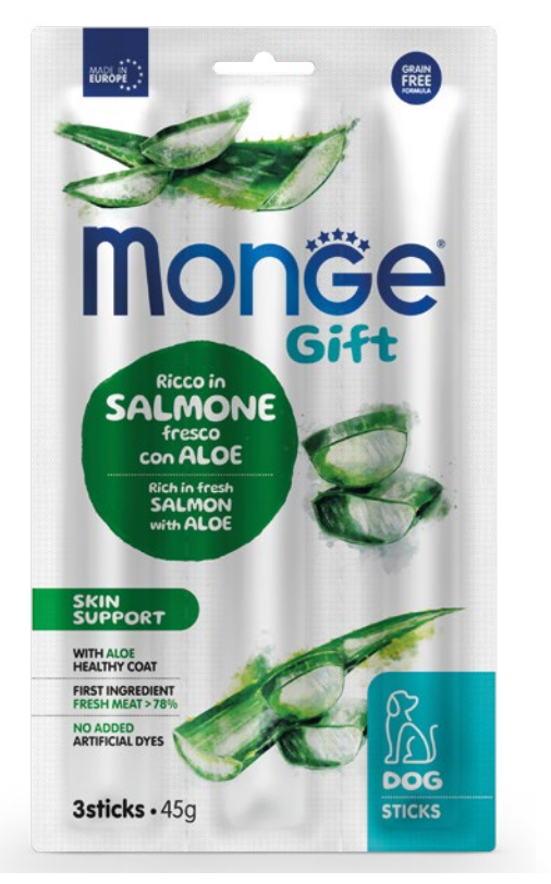Monge Dog Gift Skin Support Lax Aloe 45 g