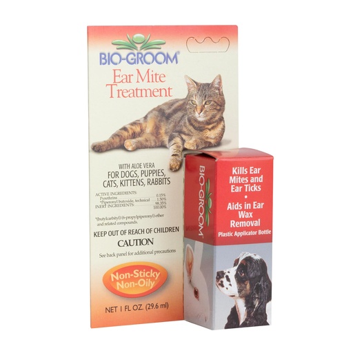 [121070] Bio-Groom Ear Mite Treatment 1oz/30ml