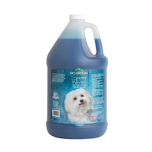 [181006] Bio-Groom Super White™ shampoo gallona (3,8l)